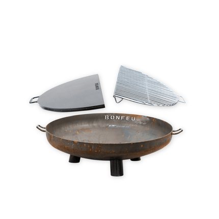 Pakketdeal BonFeu BonBowl Plus 60 + BonPlancha 1/2 60 + BonGrill 1/2 60