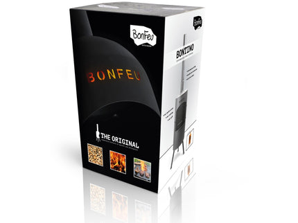 BonFeu BonTino LP Schwarz Terrassenofen