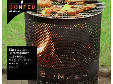 BonFeu BonVes 34 Schwarz Feuerkorb