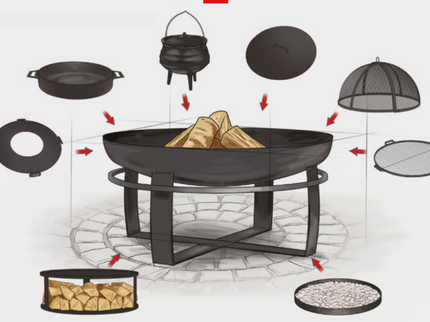 CookKing Feuerschale Indiana 80 cm
