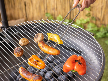 Esschert Breite Grillspieße Doppel