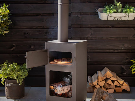 Esschert Terrassenöfen + Pizzaofen Schwarz