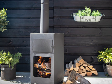 Esschert Terrassenöfen + Pizzaofen Schwarz