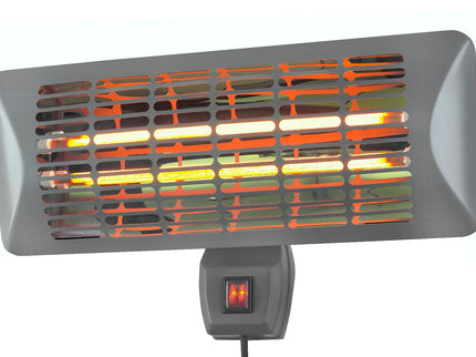 Eurom Q-Time 2000 Quartz-Terrassenheizstrahler