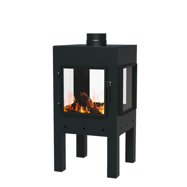 FORNO Terrassenöfen Digna XL Schwarz