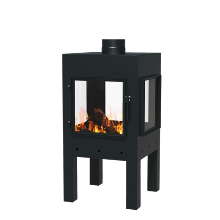 FORNO Terrassenöfen Digna Schwarz