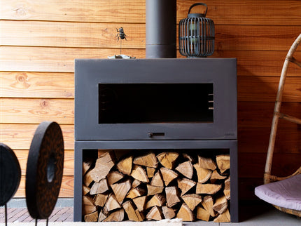 FORNO Terrassenöfen Enok Schwarz