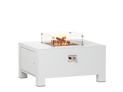 FORNO Feuertisch Brann Aluminium
