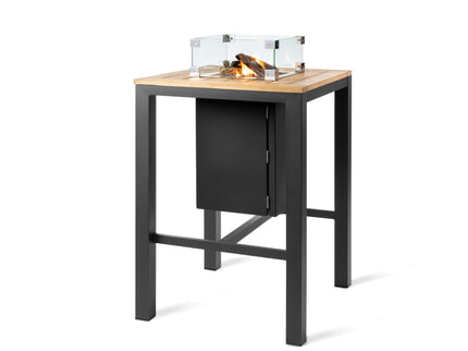 Happy Cocooning Bartisch Quadratisch-Anthrazit