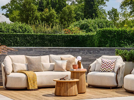 Happy Cocooning gasfles cover Lagune teak
