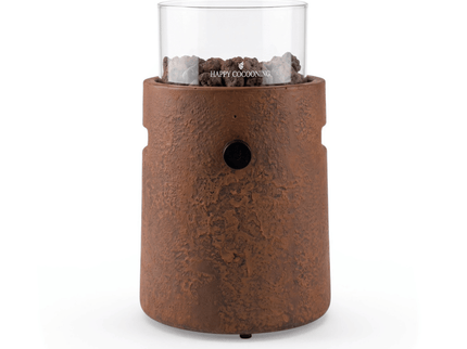 Happy Cocooning Tischfeuer Lumi Cone braun
