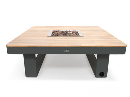 Happy Cocooning vuurtafel Horizon 95 smokey anthracite
