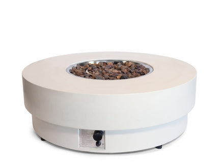 Happy Cocooning vuurtafel set Estate 105 oyster beige