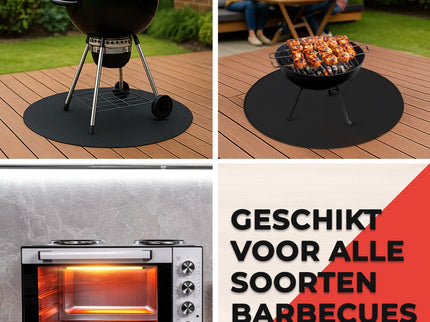 HEAT Outdoor Living BBQ Mat Ø 80 cm