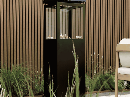 HEAT Outdoor Living Utevarme Terrassenheizer Schwarz