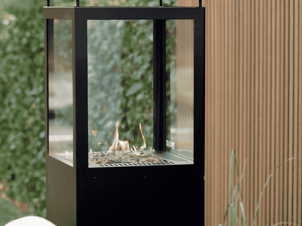 HEAT Outdoor Living Utevarme Terrassenheizer Schwarz