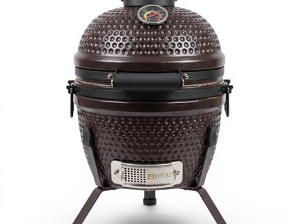 HEAT Premium Kamado Grill Fyregg 13 braun