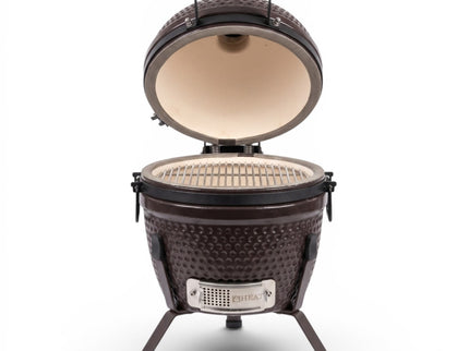 HEAT Premium Kamado Grill Fyregg 13 braun