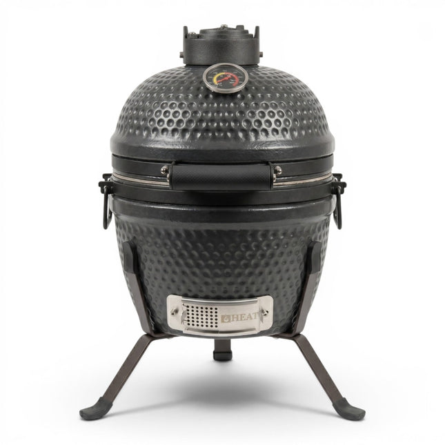 HEAT Premium Kamado Grill Fyregg 13 schwarz