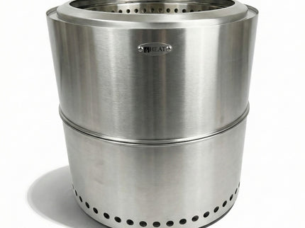 HEAT Rauchfreier Feuerkorb Rokfri Large Edelstahl