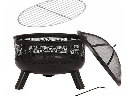 HEAT Vuurkorf Alna met Vonkenscherm en grillrooster