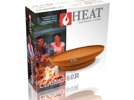 HEAT Feuerschale Classic Ø 60 cm Rost