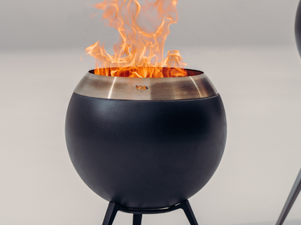 Höfats MOON 45 Rauchfreier Feuerkorb Niedrig