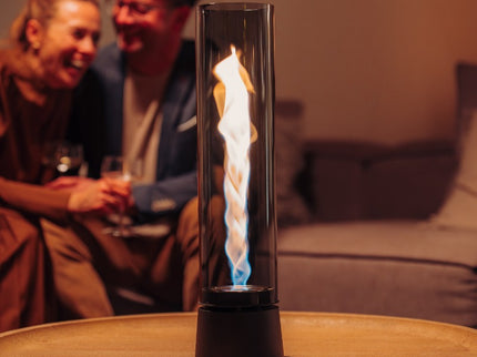 Höfats SPIN air Tischfeuerstelle -All black-1200