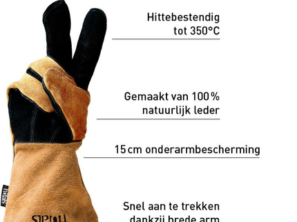 Höfats Feuerhandschuhe aus Leder