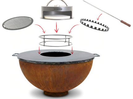 MOODZ Feuerschale Dome 100 cm