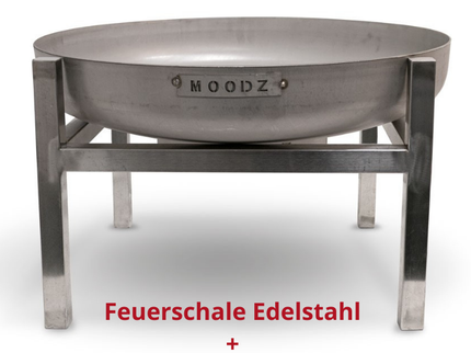 MOODZ Feuerschale Edelstahl Ø60 cm