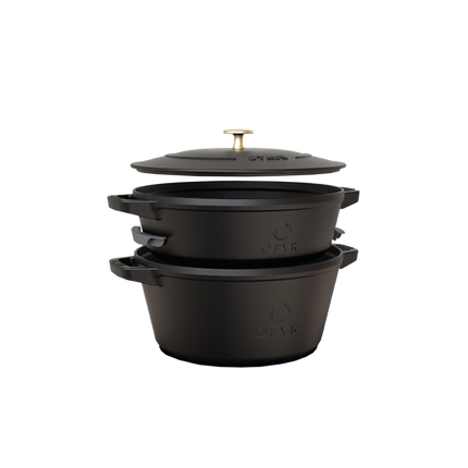 OFYR Staub Gietijzeren Pannen Set