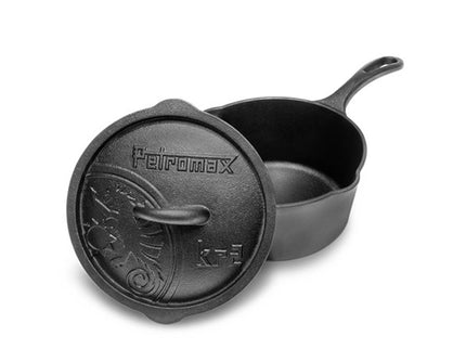 Petromax Gietijzeren Steelpan met Deksel