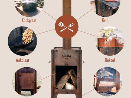 Stoked BBQ Braai Lumberjack Edition