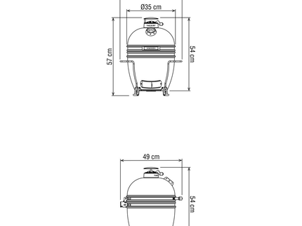 YAKINIKU Kamado Grill MINI basic