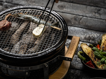 YAKINIKU Tischgrill Shichirin MEDIUM Rund