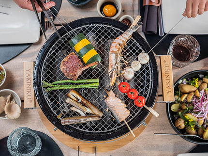 YAKINIKU Tischgrill Shichirin MEDIUM Rund